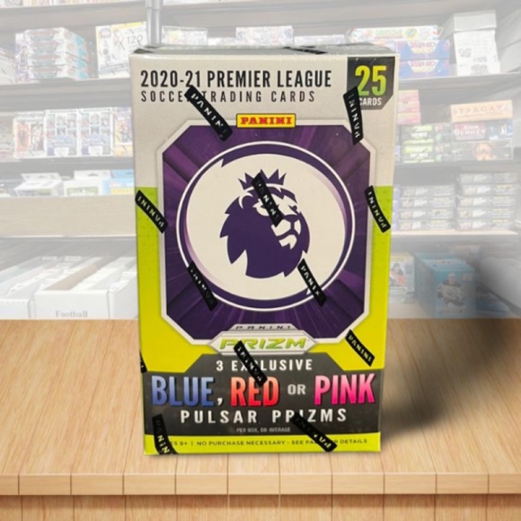 2020-21 Panini Prizm Premier League Soccer Factory Sealed Box - 25 Cards - Picture 1 of 1